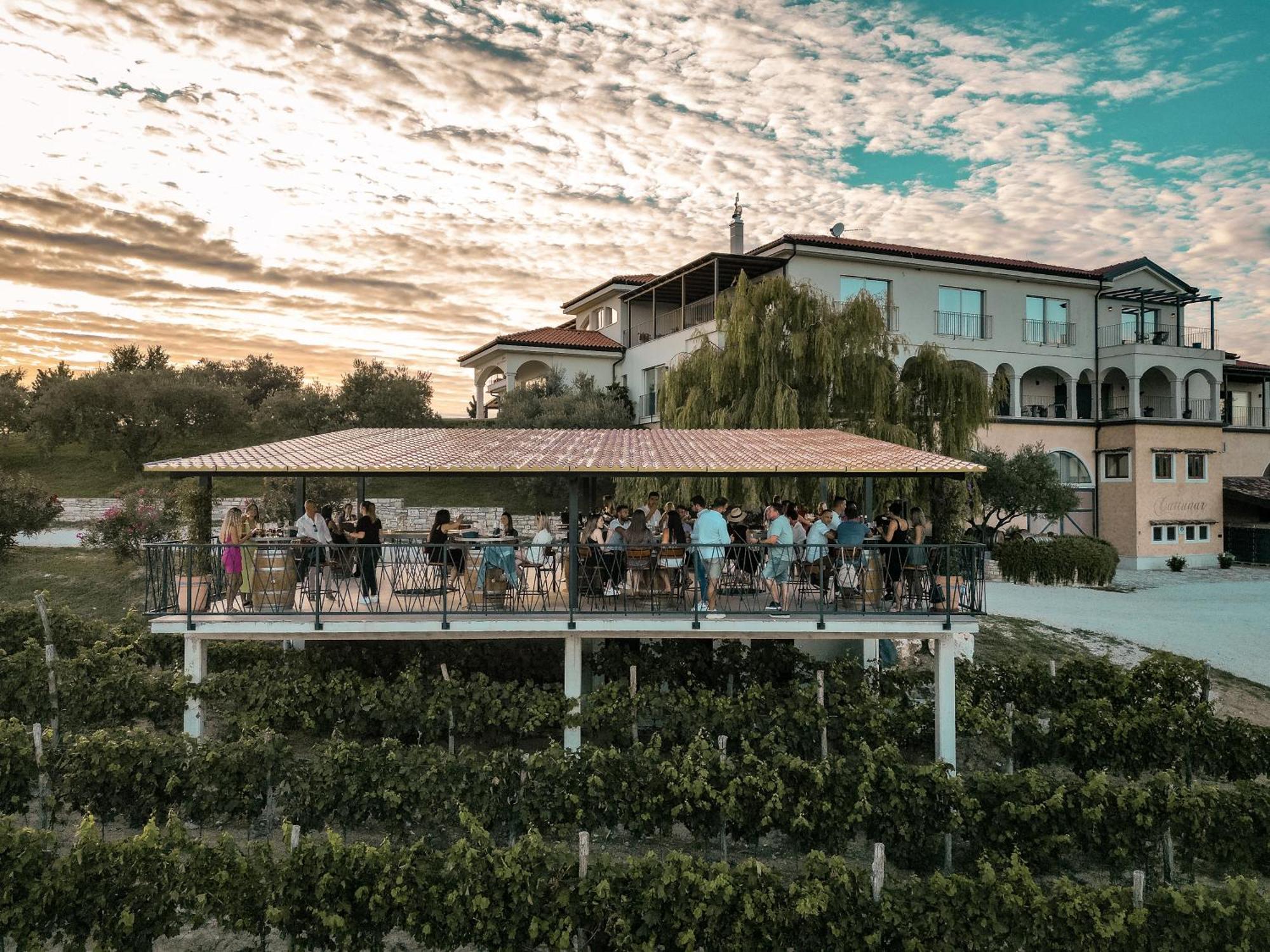 Wine Residence Cattunar Бртонигла Экстерьер фото